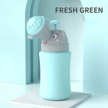 1pc Cute Elephant Pattern Urinal, Portable Urinal For Men And Women, Easy To Carry, Compact Car Urinal, Creative Car Urination Tool, Children's Emergency Urine Bag - Multicolor - View 8