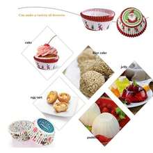 High-Quality Non-Stick Cupcake Liners, Home Baking Paper Cups, Individual Wrapped Muffin Cups In Random Colors (Various Styles May Not Be Fully Displayed In The Image) - View 10