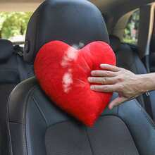 1pc Love Car Headrest, Headrest, Car Pillow, Car Neck Protection Pillow, Car Seat Cushion, Car Interior Supplies Car Pillow Car Seat Cushion - Plush - View 12