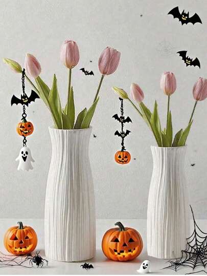 1 قطعة من الأواني البلاستيكية غير القابلة للتدمير، تصميم إبداعي مناسب للأعراس والحفلات والمناسبات والديكور المنزلي، أواني دونات، ترتيبات الزهور، ديكورات المنزل، أواني، قطع المركز، ديكورات طاولة الطعام، مناسبة للأعراس والفنادق والمطاعم والحفلات