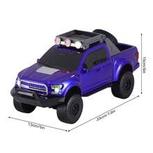 Dazone 3-In Portable Bluetooth Party Speaker, Pickup Truck Model Wireless Speaker With Built-In Microphone For Hands-Free Calls, Portable Wireless Audio With LED Lights, USB/TF/FM/AUX, TYPE-C Charging For Camping, Home Decor & Parties - 查看 9