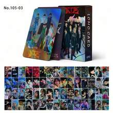 60pcs K-Pop Laser Photo Card Set, Complete LOMO Greeting Cards & Shiny Collectible Films, "5-Star" And "Karma" Album Collection, Min-Ho, Min-Ho, Chang-Bin, Min-Ho... - Toy Cards - View 5