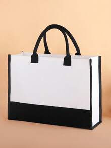 Personalized Embroidered-Look Easter Bag, Burlap Material Easter Bag, Customizable Easter Bunny Bag With Name, Children's Easter Egg Hunt Bag, Easter Basket, Easter Gift Bag - Multicolor - View 13