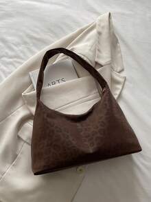 New Casual Versatile Textured Tote Bag, Women Large Capacity Fashion Elegant Leopard Print Shoulder Bag - Multicolor - View 9