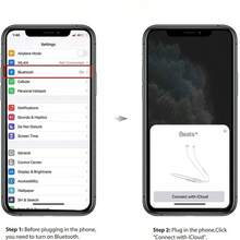 Lightning接口有线耳机，Type-C接口有线耳机，3.5mm圆形插头，USB-C耳机，带麦克风和线控的音频耳机，适用于iPad和其他苹果设备的Lightning接口有线耳机 - 查看 6