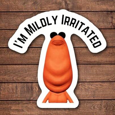 Vinyl 1/2/5pcs Annoying Marcus The Bug Sticker | Perfect For Laptops, Water Bottles, Phones, Book Lovers & Readers, For Back To School, Paintings, Vase Decor, Gag Gift For Work Or Motivational Reminder, School Supplies, God, Home Decor, Classroom, Custom Stickers, Jesus, Self Care, Scrapbook Supplies, Letter Stickers, Easter, Spring