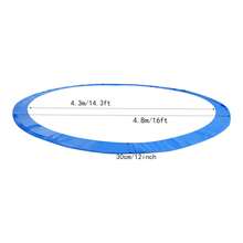 Trampoline Protection Pad Round Safety Spring Cover Waterproof PVC Pad With 10mm Pearl Cotton For 16FT Trampoline - 1 - View 8