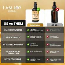I Am Joy: Ormus Gold Oil Monoatomic Helps To Decalcify Pineal Gland, Repair DNA, Increase Manifestation Speed - Rich With Minerals Platinum, Iridium Using Non Chemical Solvent Extraction 4oz - 一件 - 查看 4