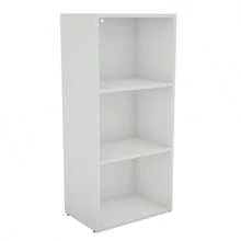 Miroytengo Prateleira baixa Plea, armário de armazenamento em melamina, moderno, 42x92x29 cm, versátil para sala de estar, sala de jantar, decoração de interiores, funcional para espaços pequenos, kit de montagem, instruções e parafusos incluídos.. - Branco - Ver 7