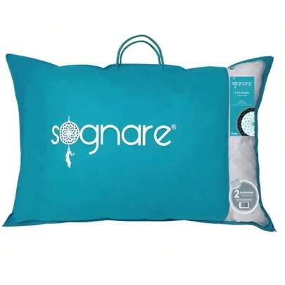Soñare Almohadas 2 Pack Zigzag Estandar Tradicional Blanc