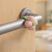 Tope de puerta de silicona con diseño de dibujos animados, almohadilla anti-colisión para perillas de puertas, protector de pared de unicolor, funda protectora de silicona suave para perillas de puertas, almohadilla protectora anti-colisión para proteger paredes - Evita ruido, abolladuras y arañazos en el hogar, oficina, dormitorio, baño. Tope de puerta, anillo anti-colisión para perilla de puerta, dispositivo anti-colisión de puerta, almohadilla anti-colisión de puerta - Multicolor - Ver 14