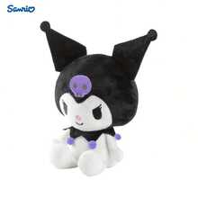 SANRIO 三丽鸥酷洛米卡通动漫毛绒玩偶，可爱小恶魔玩偶，卧室装饰，桌面摆件，汽车配件，适合所有年龄段，材质柔软舒适，生日和圣诞节的理想礼物 - 彩色 - 查看 4
