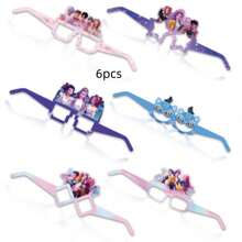 12pcs/Set Or 6pcs/Set Themed Glasses, Anime Style Party Glasses - Fun Cartoon Glasses Set, Extra Large Novelty Glasses, Suitable For Theme Parties, Halloween, Birthday Celebrations - Multicolor - View 10