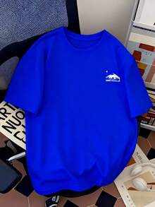 Fashionable Men's T-Shirt - White - View 6