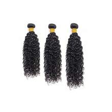 Natural Black Wet Wavy Hair Bun, Unprocessed Remy Human Hair Braided Hair Bun - Natural & Black - View 41