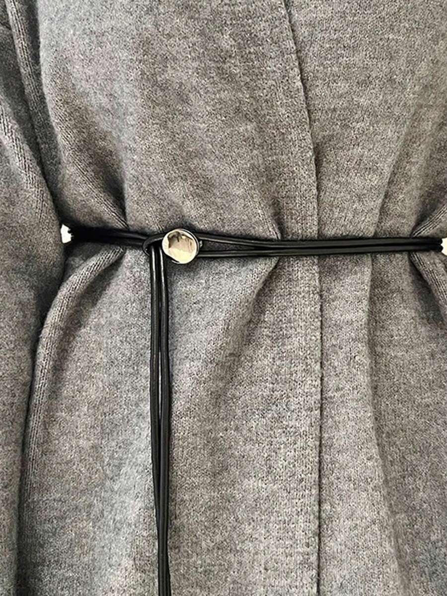1pc Women's Waist Belt, Fashionable Minimalist Elegant Cinching Rope, Daily Wear Accessory For Sweaters, Jackets, Dresses
