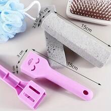 1/2pcs Toilet Cleaning Brush, Pumice Stone, Hard Water Stain Remover, Suitable For Kitchen/Bathroom/Swimming Pool/Household Cleaning - Toilet Brush - View 5