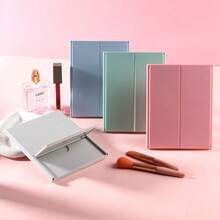 1 chiếc gương vuông gấp ba, gương trang điểm gấp 3 chiều siêu mỏng mới với thiết kế chống rơi vỡ, gương du lịch di động cho bàn làm việc, ký túc xá và nhà, nhiều kiểu dáng có sẵn, gương nhỏ gọn thẩm mỹ cho sinh viên và phụ nữ, hoàn hảo cho sử dụng hàng ngày, phòng ngủ, phòng khách và khi di chuyển, món quà lý tưởng cho bạn bè, gia đình, bạn gái, quà tặng tuyệt vời cho Ngày Valentine và Ngày của Mẹ. - Nhiều màu - Xem 12