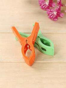 Bộ 16/24 kẹp khăn ghế bãi biển, kẹp quần áo bằng nhựa cỡ lớn, kẹp dây phơi chống gió, kẹp khăn bãi biển, cần thiết để giữ khăn không bị gió thổi bay, lý tưởng cho kỳ nghỉ biển. - Nhiều màu - Xem 7
