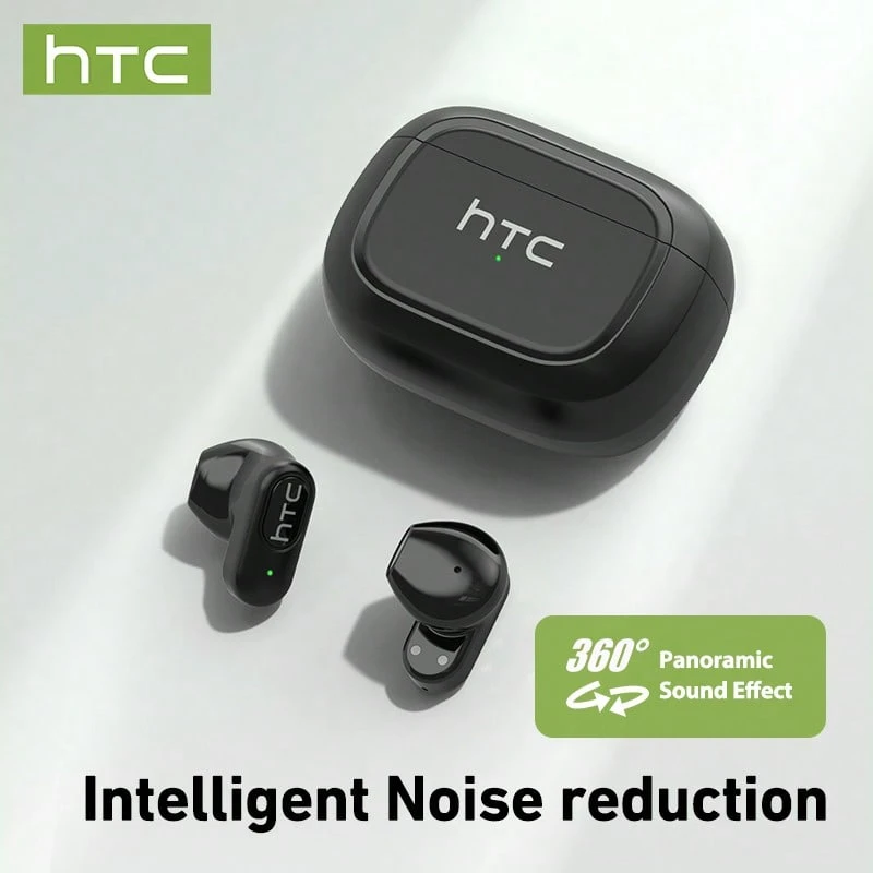 The HTC NE51 Compact In-Ear Headphones Offer 3D Surround Sound, Are Compatible With A Variety Of Devices, And Have A Charging Case That Provides Up To 4 Hours Of Battery Life, Making Them Ideal For Sports, Work, Gaming, And A Variety Of Other Occasions.