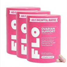 Hormone Balance & Cycle Support Vitamins By FLO : Supplement For Women With Myo-Inositol & D-Chiro-Inositol (40:1 Ratio),DlM, And Folic Acid Optimum Optimum - 2 cái - Xem 9