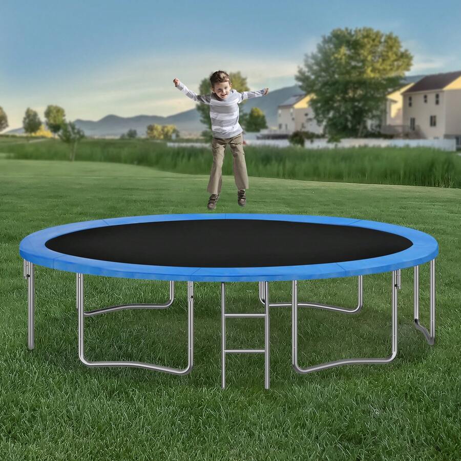 Trampoline Protection Pad Round Safety Spring Cover Waterproof PVC Pad With 10mm Pearl Cotton For 16FT Trampoline - 1 - View 1