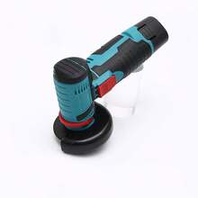无线锂电池小型角磨机，电动研磨切割抛光机，迷你抛光机，高速，静音 - 藍色 - 查看 3