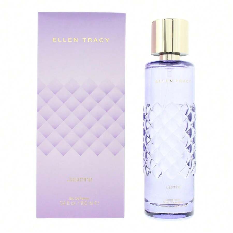 Ellen Tracy Quilted Jasmine 100ml Eau De Parfum Spray For Her - Floral - View 1