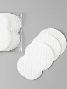 100pcs/Pack Underarm Sweat Pads, Unisex Disposable Sweat Absorbing Pads, Comfortable Seamless Design, Allow Skin Breathability, Suitable For Music Festivals, Valentine's Day, Summer Outdoor, Odor Removal - White - View 8
