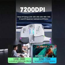 Acer OMW950 High-Performance Wired Gaming Mouse: Mechanical Macro Programming Function, Multi-Level DPI Adjustment, Precise Tracking Performance, Suitable For PCs And Laptops. - View 7