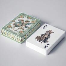 YFOPEN Bộ bài tây chủ đề cáo, bài sưu tầm độc đáo, mỗi thiết kế đều khác biệt, chất liệu bền chắc, thích hợp cho các bữa tiệc theo chủ đề, dạ hội hóa trang, sưu tập bài tây, trò chơi trên bàn, làm quà tặng. - Nhiều màu - Xem 10