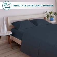 Ecommerc3 3-4 Piece Cotton Sheet Set, Fits Beds 80-200 Cm, Wide Variety Of Colors - 馬裡諾 - 查看 4