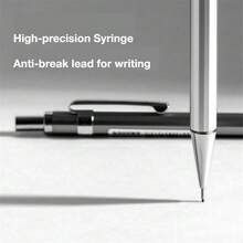 3pcs 0.5mm Metal Mechanical Pencil Set - Includes Lead Refills - Suitable For Writing And Drawing, For Office, School And Home Use - Sets - View 4