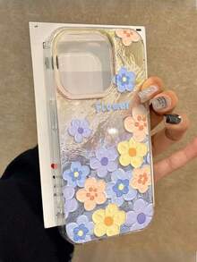 Ốp lưng điện thoại chống sốc PC+TPU in họa tiết hoa xoáy gradient trang nhã, tương thích với iPhone 17pro/17Air/17/17promax 16/11/16pro/16plus/16promax/16e/15Promax/13/14/12/XS/XR/7G/8P, Ốp lưng điện thoại 15Promax trang nhã, Ốp lưng chống rơi mới cho iPhone 14 13 inch dành cho nam và nữ 12/11 inch siêu mỏng mờ 14promax/11/14/13/Elegant Plus bằng silicon mềm chống rơi bảo vệ điện thoại. - Nhiều màu - Xem 1