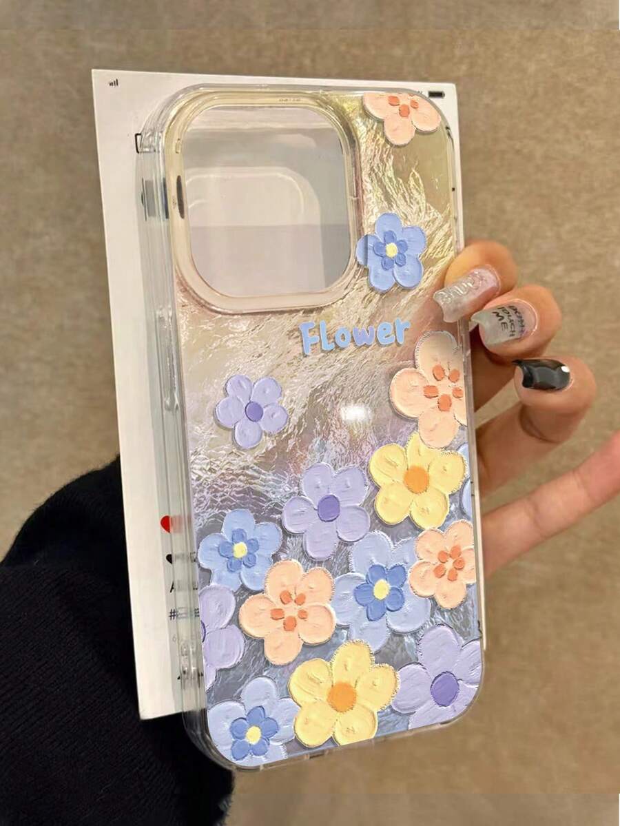 Ốp lưng điện thoại chống sốc PC+TPU in họa tiết hoa xoáy gradient trang nhã, tương thích với iPhone 17pro/17Air/17/17promax 16/11/16pro/16plus/16promax/16e/15Promax/13/14/12/XS/XR/7G/8P, Ốp lưng điện thoại 15Promax trang nhã, Ốp lưng chống rơi mới cho iPhone 14 13 inch dành cho nam và nữ 12/11 inch siêu mỏng mờ 14promax/11/14/13/Elegant Plus bằng silicon mềm chống rơi bảo vệ điện thoại. - Nhiều màu - Xem 1