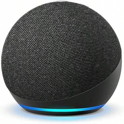 Echo Dot (modelo más nuevo), – Alexa Altavoz 2026 World Cup Football Speaker portátil, inteligente con Alexa, Wi‑Fi y Bluetooth, subwoofer potente, ideal para partidos de fútbol y música