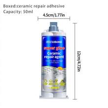 1/2pcs Super Waterproof Ceramic Repair Adhesive, Effectively Repairs Cracks On Sinks, Bathtubs, Toilets, Suitable For Bathroom, Kitchen Repair And Renovation - Ceramic Repair Adhesive - View 8