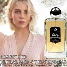 Pure &  Aromatic Woody Unisex Perfume - Oolong Tea, Bergamot & Guaiac Wood Scent, Fresh Green Long-Lasting Eau De Parfum, 100ml - Hương gỗ thơm tinh khiết và thanh bình. - Xem 4