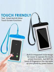 Universal Waterproof Phone Pouch, Waterproof Phone Case, Compatible With IPhone 14/13/12/11 Pro Max/XS Plus, Compatible With Samsung Galaxy S22/S23 Phones (Up To 7.0 Inches), 3D Waterproof Phone Dry Bag - View 5