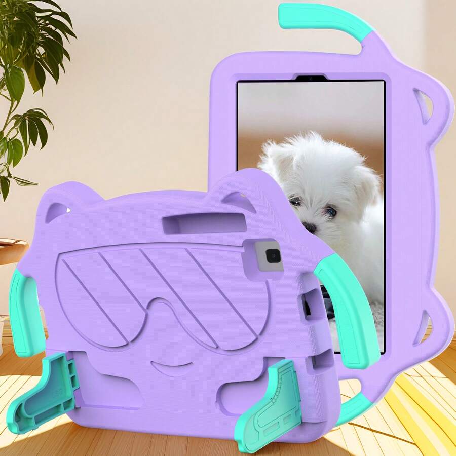 适用于 8.7 英寸至 11 英寸平板电脑的 EVA 保护套，带支架，兼容三星 A7lite、A9、A11、A11plus、A9plus、荣耀 11、iPad X8A 2024、MatePad 11、SE11、SE10.4、Pro10.8、Xpad 11、Megapad M10plus（第三代）10.6、M8（第四代）、M11、P11、P11Plus 等机型。