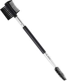 3 Head Eyebrow Eyelash Shaper Eyelash Comb Double Head Brush Makeup Grooming Tool Cosmetic With 3 Different Spoolie Brushes For Separating Lashes, Eliminating Mascara Clumps, Grooming And Shaping Brow - EC-01 - Xem 1