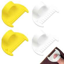 4件套缝纫工具：3毫米/4毫米包边器、缝纫模板尺、针号规、绗缝尺、缝纫直线测量工具 - 4pcs B - 查看 1