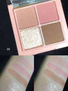 Rom&nd Better Than Eyes 02 Dry Rose Eyeshadow Palette, Basic Eyeshadow Palette, 4 Colors In Natural Daily Tones, Velvety Texture, Easy To Apply, Rich Color, Matte And Shimmer Finish, High Pigmentation, Long-Lasting And Smudge-Proof, Korean Cosmetics, Korean Makeup, Gift - 02 Hoa hồng khô - Xem 7