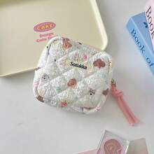 1个卡通印花女性生理期收纳袋，大容量卫生巾收纳袋，便携式私密月经垫整理袋，适合青少年女孩、女性，可用于学校、日常通勤、旅行、宿舍、浴室、返校季等场合，是送给她的旅行必备礼物。 - 彩色 - 查看 14