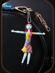 Disney Móc khóa PVC hình nhân vật hoạt hình Jack, Sally, Skellington, được cấp phép chính thức, quà tặng 1 chiếc. - A - Xem 12