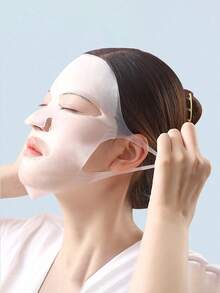 3D Reusable Face Lifting & Firming Anti-Wrinkle Face Mask Patch, Silicone 3D Ear-Hanging Design Mask, Reduces Evaporation & Fixes Face, Non-Slip Ear-Hanging Tight Mask, 3D Moisturizing Mask Patch, Soft & Skin-Friendly Fits All Face Shapes, Washable & Reusable, Unrestricted Movement, Beauty Tool - Multicolor - View 7