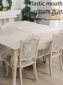 3/1pc Extra Large Elastic Dust Cover, Suitable For Sofa/Air Conditioner/TV/Motorcycle/Bicycle, For Indoor And Outdoor Use, Made Of Durable High-Quality Material, Suitable For All Seasons, Multifunctional Fitted Protective Cover - Multicolor - View 4