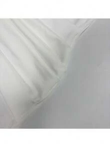Spring And Summer New High-End Women's Clothing Celebrity Style Solid Color Turtleneck Long-Sleeved Streamer Pleated Hip-Wrapped Temperament Dress Skirt - 白色 - 查看 6