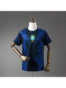 Brazilian National Team Shirt For The 2026 World Cup, Player Model, Blue. - Màu xanh lam - Xem 5