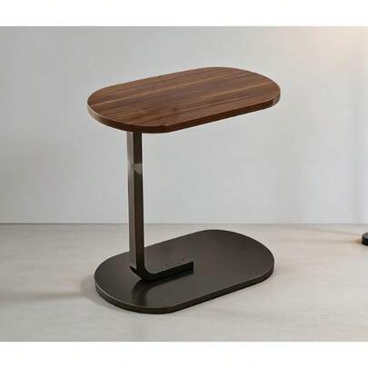 Moderner leicht luxuriöser kleiner Apartment kreativer Beistelltisch, beweglicher Sofabeistelltisch, kleiner Wohnzimmer Couchtisch und Schlafzimmer Nachttisch